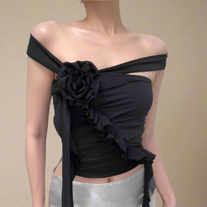 CROP TOP ROSE - Rosalia