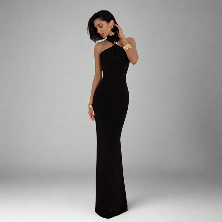 NECKHOLDER GALA KLEID - Angelina