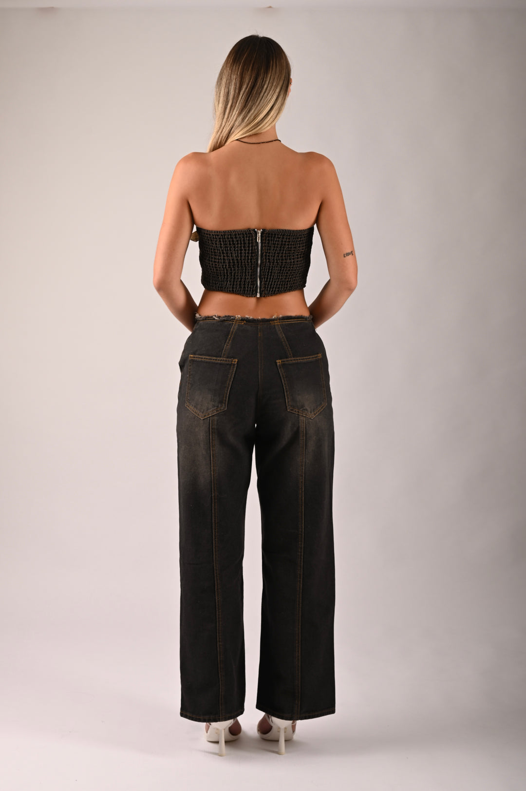 TUBE TOP MIT GÜRTEL - Atissa