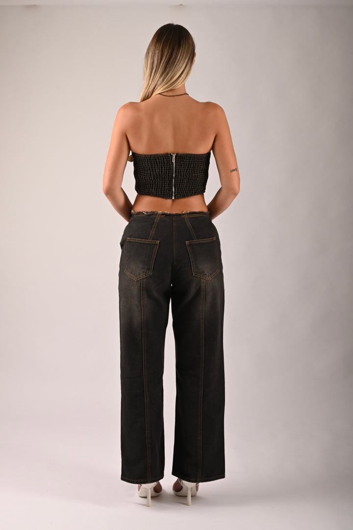 TUBE TOP MIT GÜRTEL - Atissa