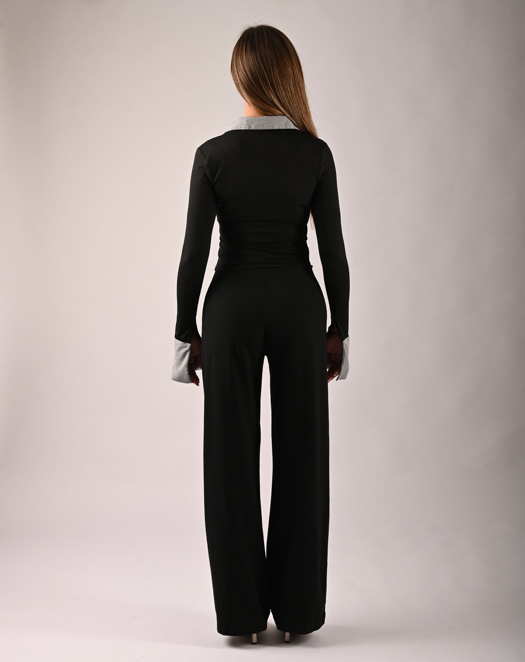 BLUSE MIT KRAGEN - Teodora