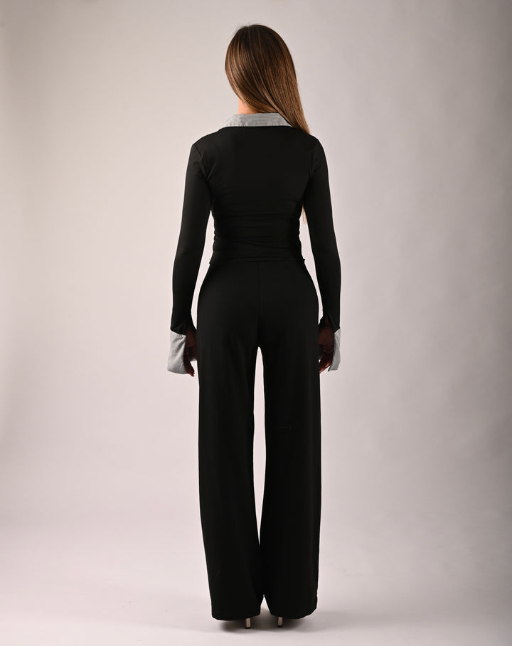 BLUSE MIT KRAGEN - Teodora