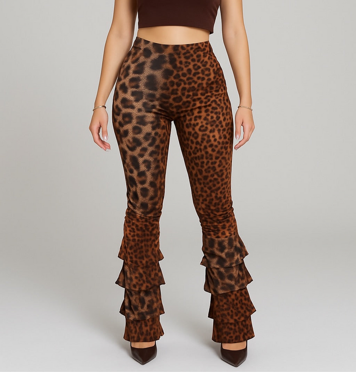 LEOPARDEN MUSTER HOSE - Enya