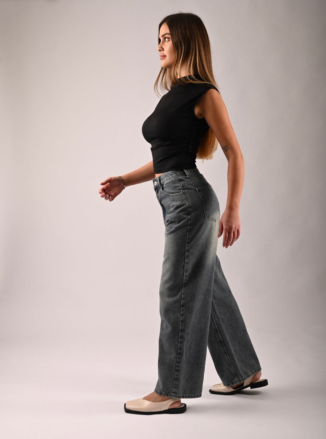 WIDE LEG NY HOSE - Cassie