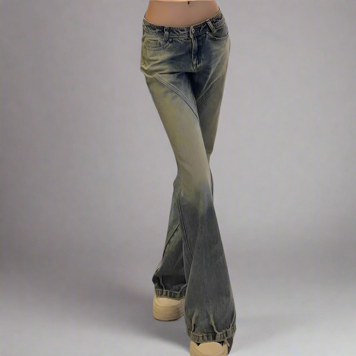 FLARED JEANS HOSE - Mikka