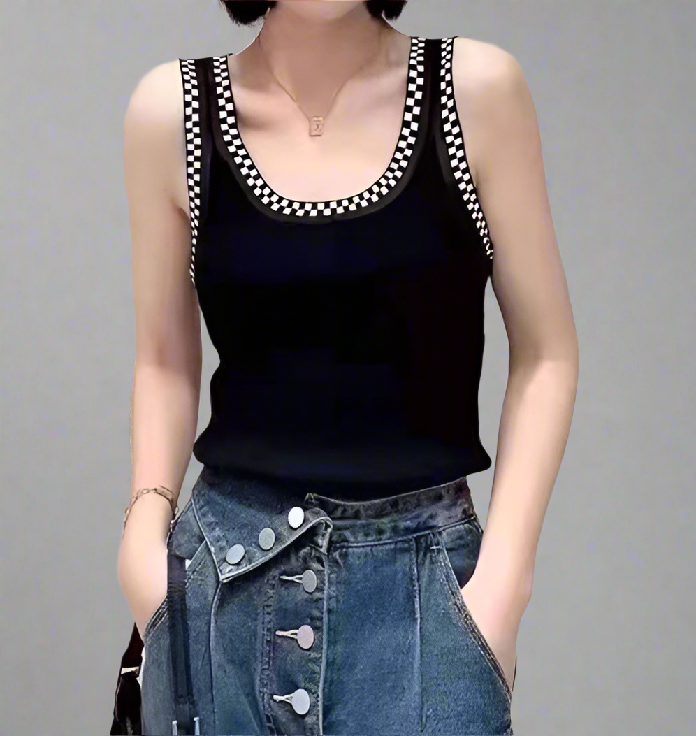 TANKTOP MIT BREITEN TRÄGERN - Lyan