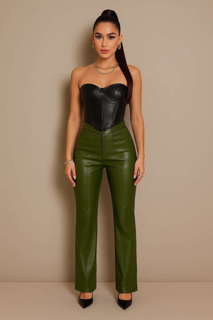 HIGH WAIST LEDERHOSE - Hyla