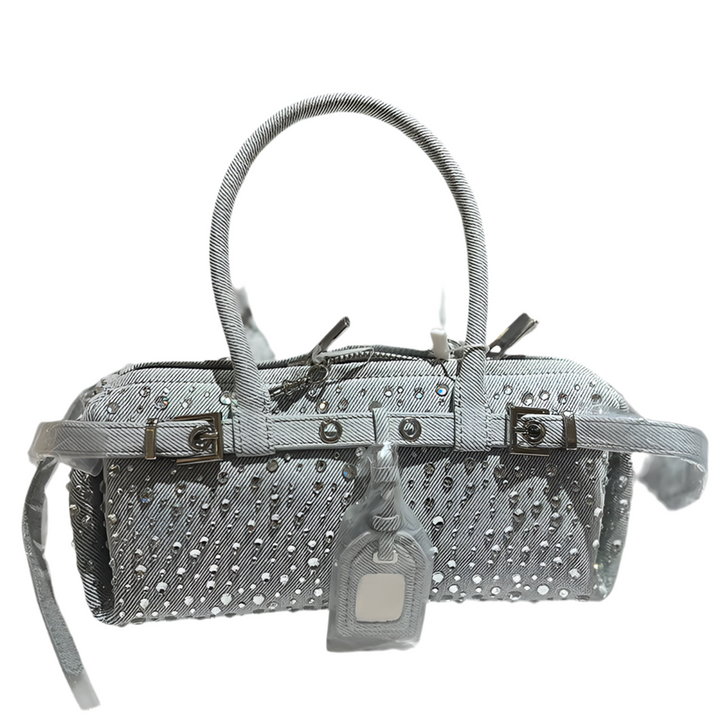 JEANS TASCHE MIT STEINEN