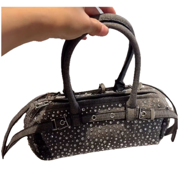 JEANS TASCHE MIT STEINEN