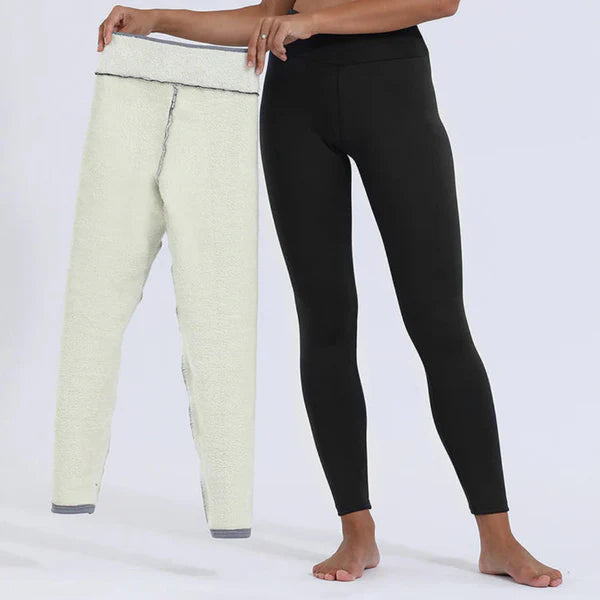 GEFÜTTERTE BAUMWOLLE LEGGINGS - Pouja