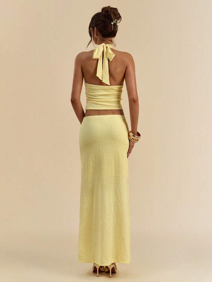 2 TEILIGES SET TURTLE NECK + ROCK - Samoa