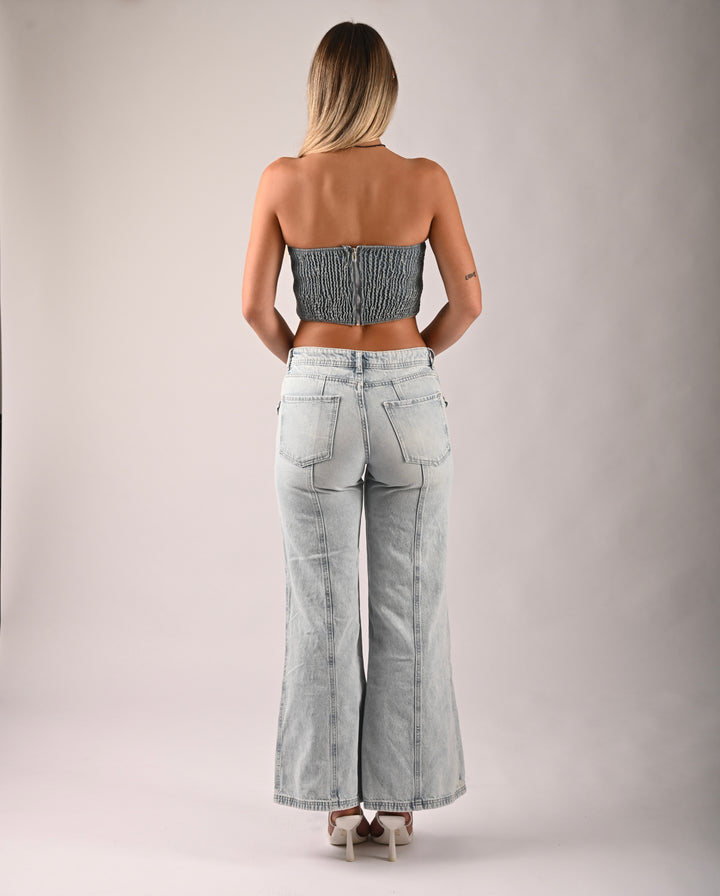 TUBE TOP MIT GÜRTEL - Atissa