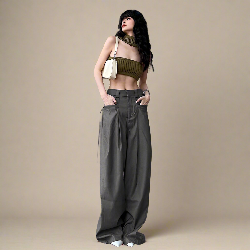 BAGGY HIGH WAIST HOSEN - Alea