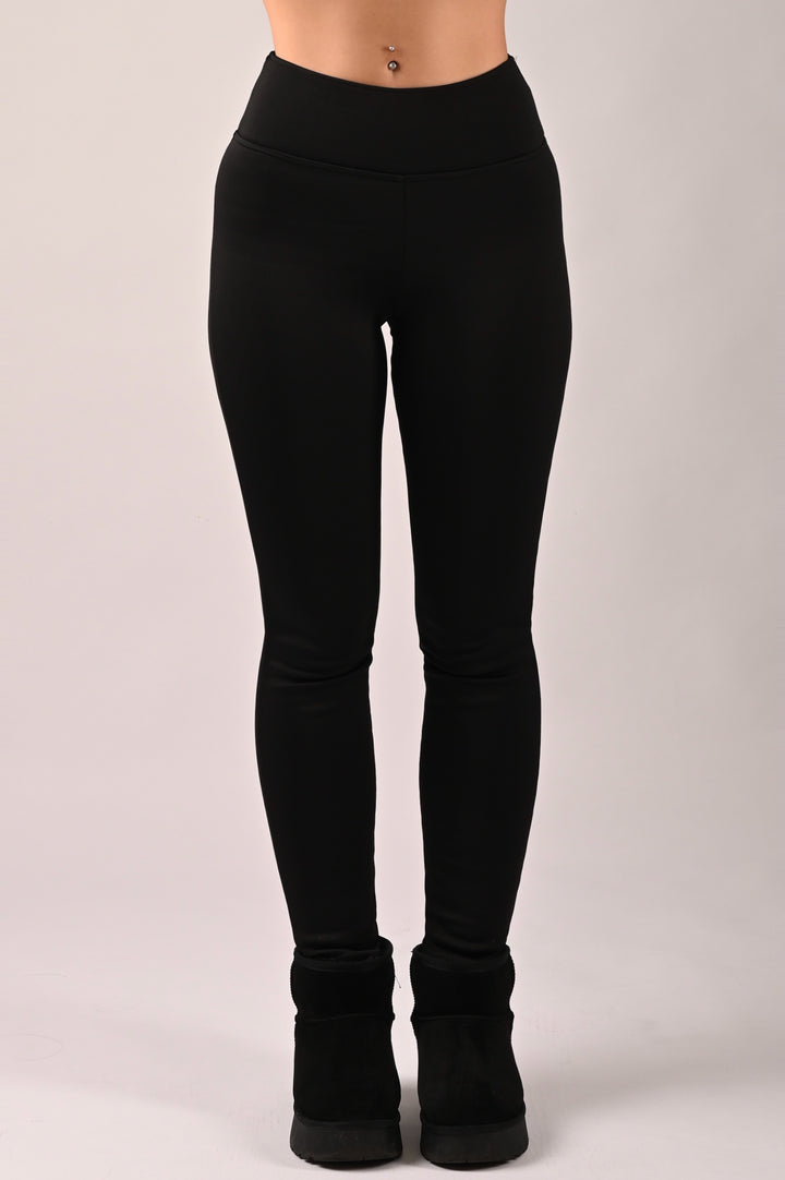 GEFÜTTERTE BAUMWOLLE LEGGINGS - Pouja