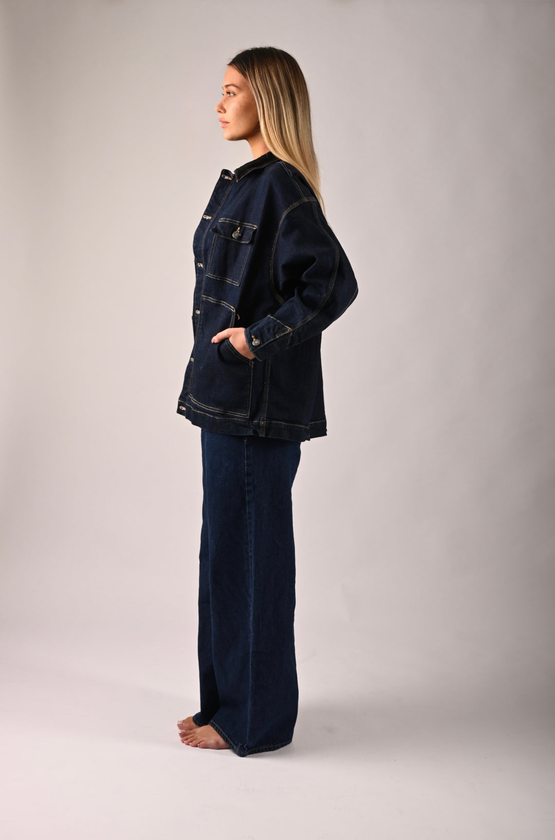 DENIM 2-TEILIGES SET - Hannah