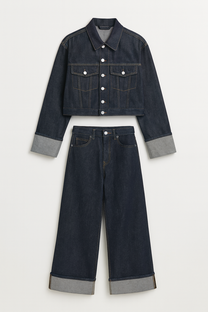 DENIM 2-TEILIGES SET - Hannah