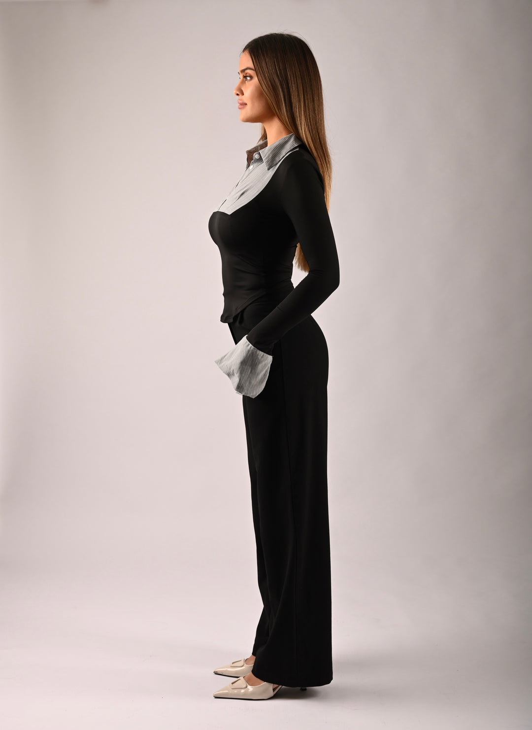 HIGH WAIST BUSINESS HOSE - Freya