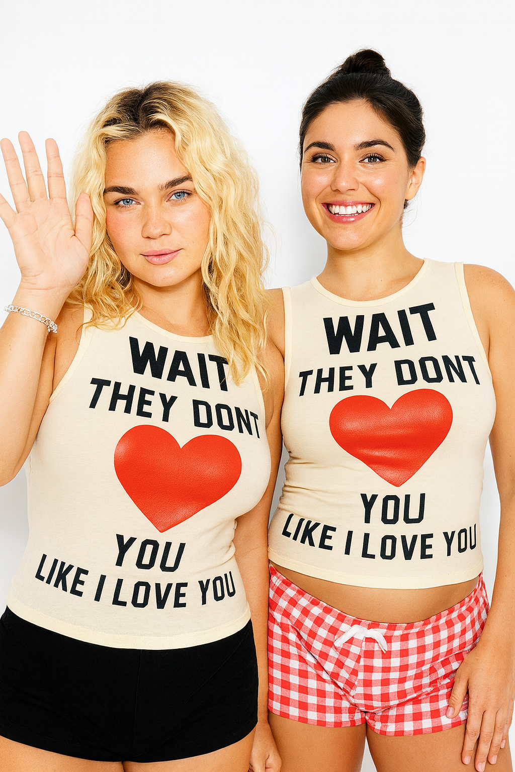 BEDRUCKTES CROPPED TOP - Raya