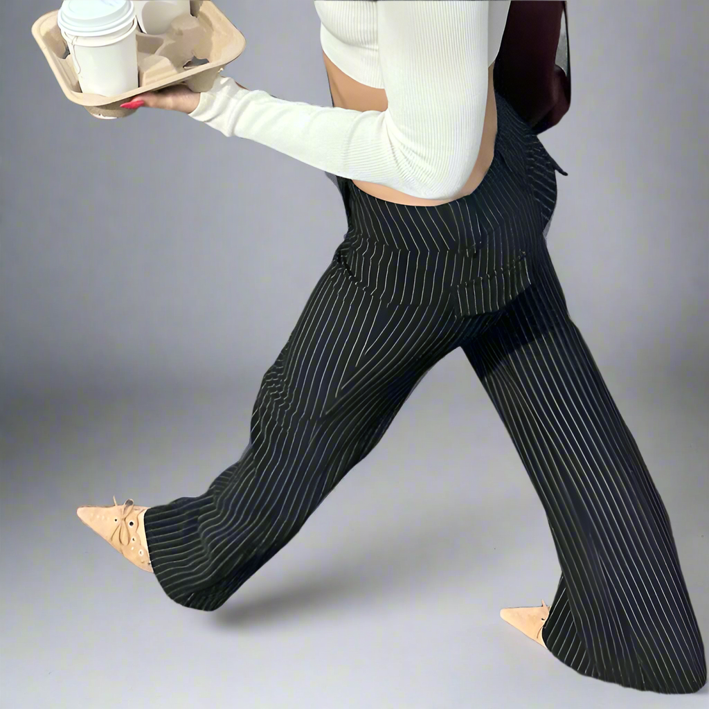 GESTREIFTE BUSINESS HOSE - Uma