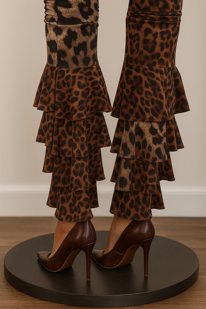LEOPARDEN MUSTER HOSE - Enya