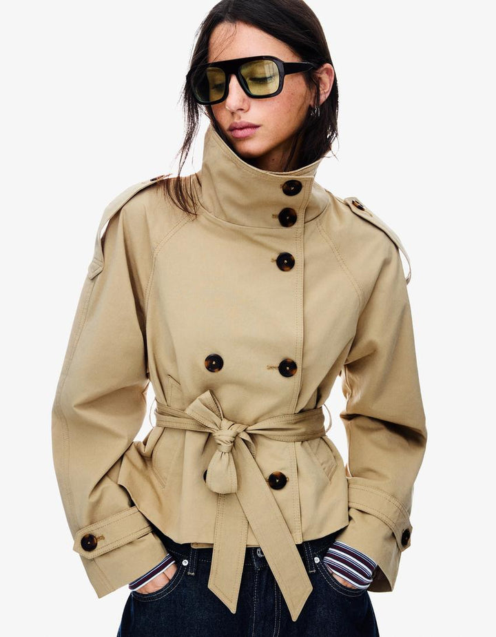 ENGLISCHER WINDBREAKER TRENCH COAT - Zora