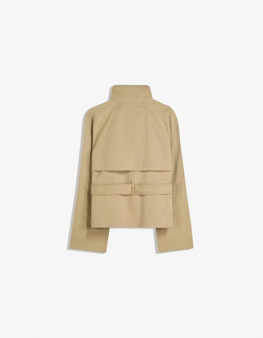 ENGLISCHER WINDBREAKER TRENCH COAT - Zora